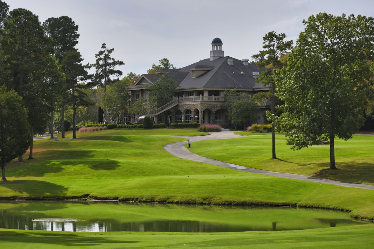 Golf clubhouse